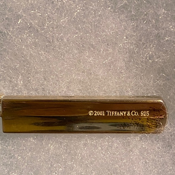 Tiffany & Co 1837 bar pendant NEVER BEEN WORN - Picture 5 of 11